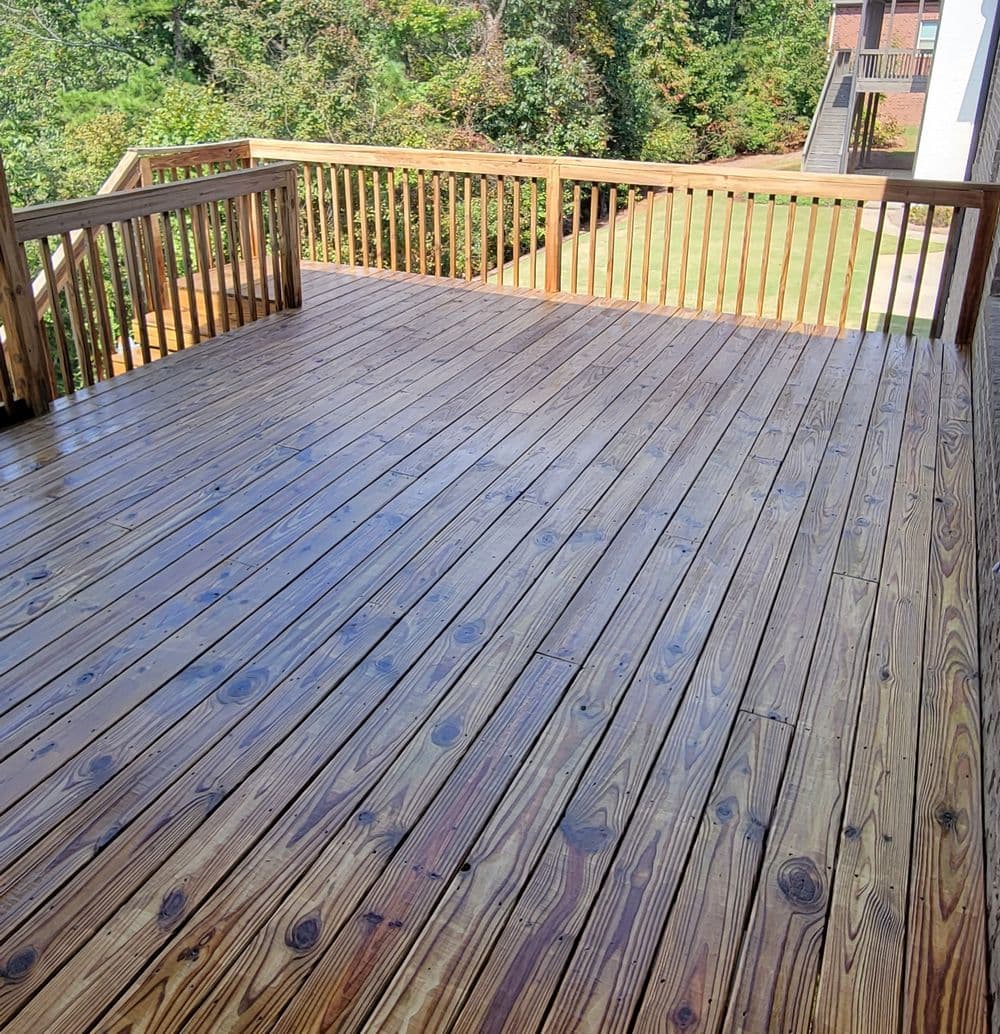 Deck Staining and Restoration image